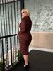 Picture of CURVY GIRL DRESS WITH KEY HOLE